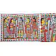 shop Madhubani painting - Ram & Sita Jaymaala