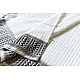 Traditional Bengali cotton Saree  - White With Black Stripes