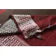 Traditional Bengali cotton Maroon saree