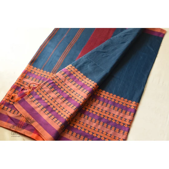 Traditional Bengali cotton saree