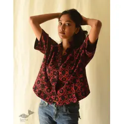 Itr . इत्र || Batik . Cotton Loose Shirt . Exclusive