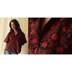 Itr . इत्र | Batik Cotton Loose Shirt | Exclusive