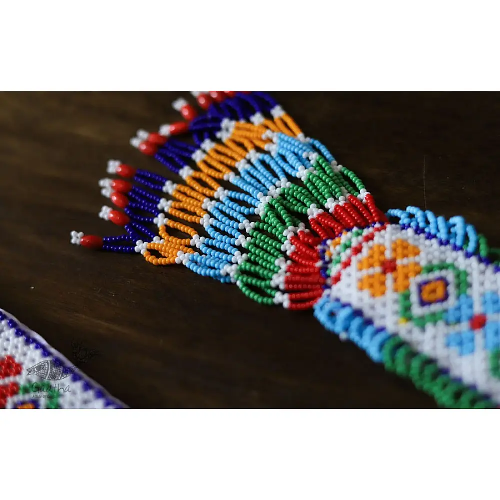 shop Handcrafted Glass Bead Temple Toran