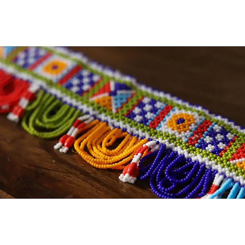 handmade Glass Bead Temple Toran