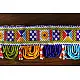handmade Glass Bead Temple Toran