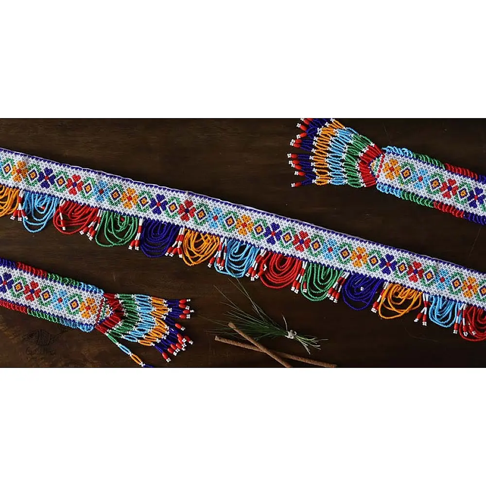 shop Handcrafted Glass Bead Temple Toran