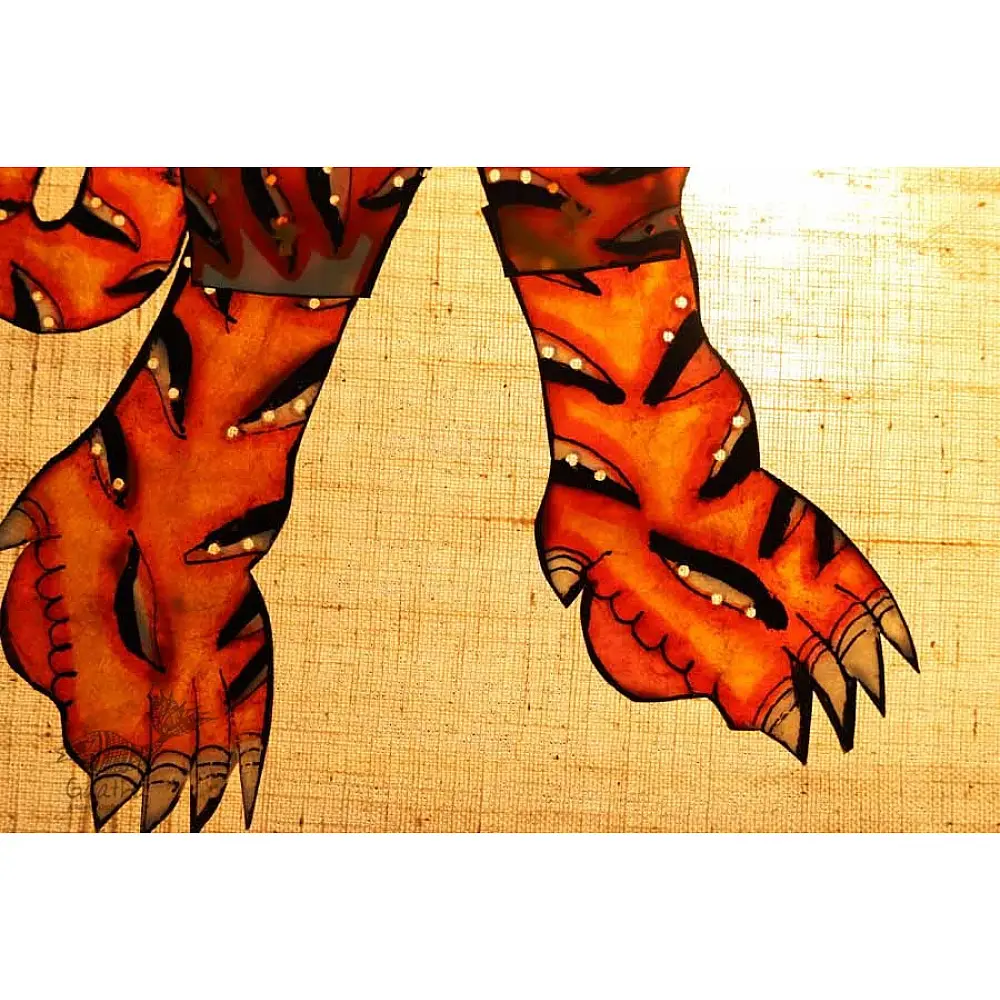 Leather Puppets Tiger