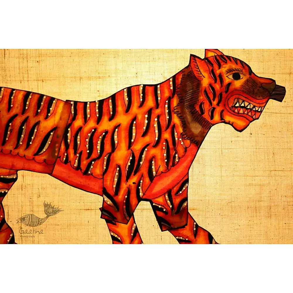 Leather Puppets Tiger