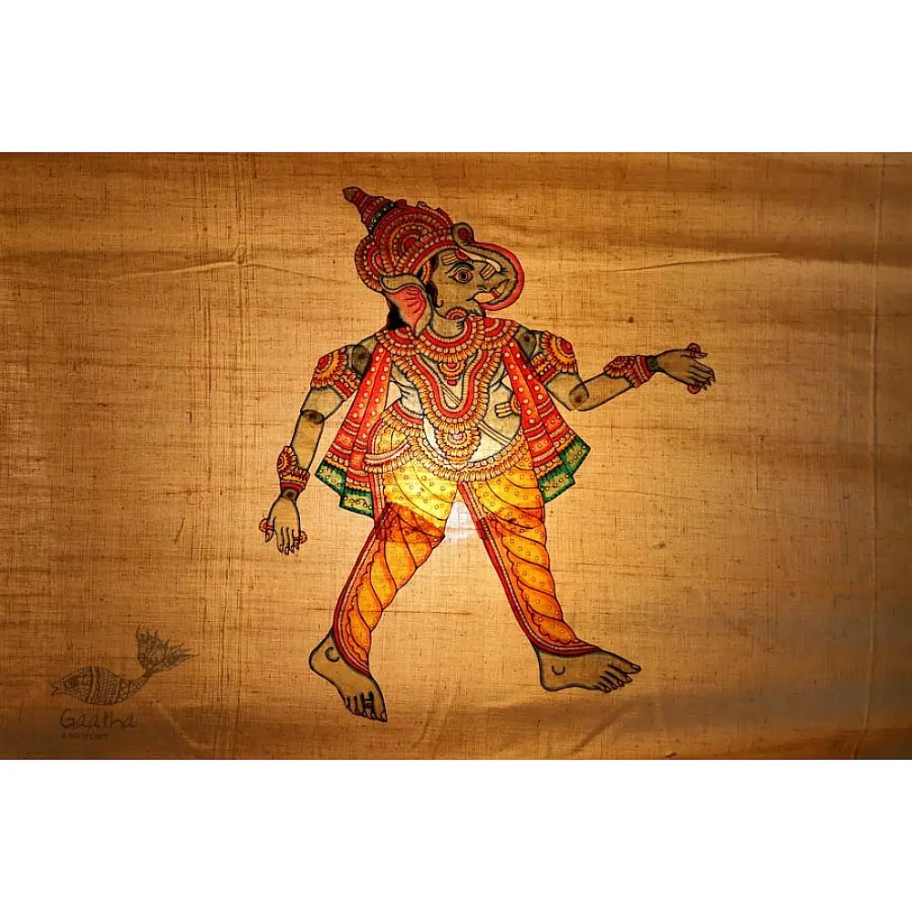 buy Leather Puppets of Ganesh 