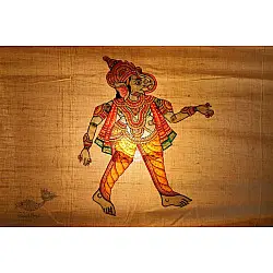 Leather Puppets for indian Decor - Ganesh ji