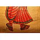 Shop Leather Puppets - Sita - pink saree