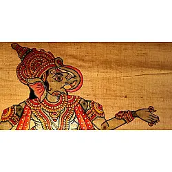 Leather Puppets for indian Decor - Ganesh ji