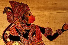 Leather Puppets ✡ Hanuman (B) - 16