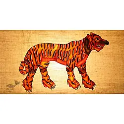 Leather Puppets - Tiger