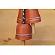 Maati Ka Kaam ● Clay Hanging Bell ( Set of three ) ● 17