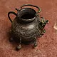 Unique Design Antique Carved Brass Kettle Pot 