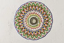 Prachin . प्राचीन || Antique Bead Wall Hanging (12x12 inch)