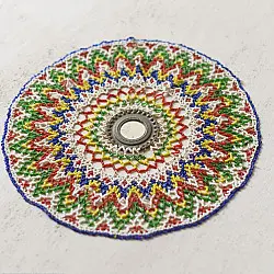 Prachin . प्राचीन || Antique Bead Wall Hanging (12x12 inch)