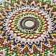 Antique Bead Wall Hanging (12x12 inch)