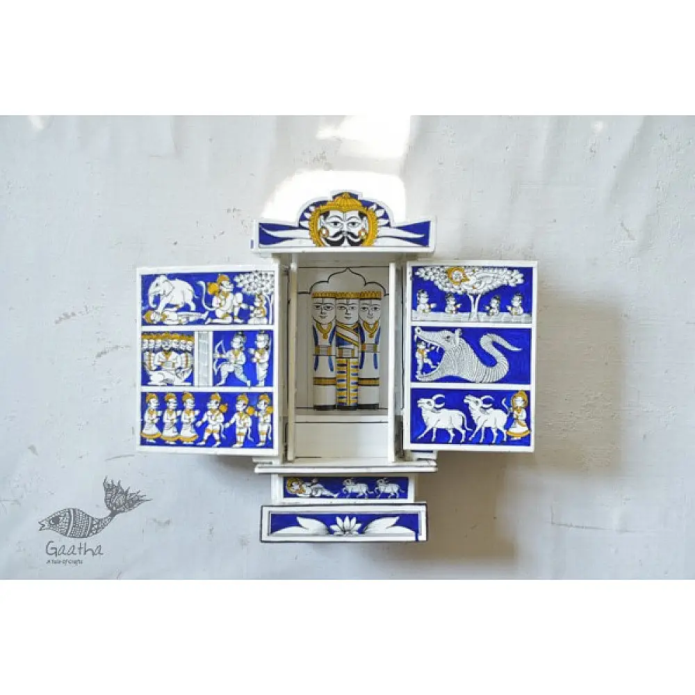 shop story telling wooden shine kaavad