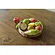 Handmade Clay - Miniature Fruit Basket