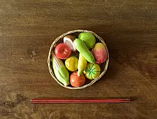 Gudiyawala . गुड़ियावाला | Clay ~ Miniature Fruit Basket