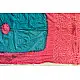 latest collection of cotton bandhni Blue-Peach sarees