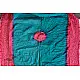 latest collection of cotton bandhni Blue-Peach sarees