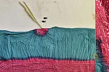 Malvika . मालविका ● Cotton Tie & Dyed Bandhani Saree ● 13