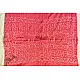 latest collection of cotton bandhni Blue-Peach sarees