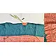 latest collection of cotton bandhni Blue-Orange sarees