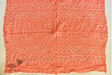 Malvika . मालविका ● Cotton Tie & Dyed Bandhani Saree ● 3