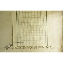 Indulge yourself | Handwoven - Cotton Mehndi Green Checks Towel