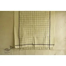 Indulge yourself | Handwoven - Cotton Carbon Black Checks Towel