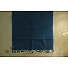 Indulge yourself | Handwoven - Cotton Dark Blue Towel 