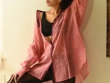 Handloom Cotton Checks Unisex Shirt