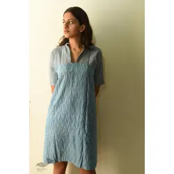 Ikat Handloom Cotton Dress