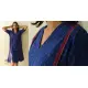 shop Handloom Cotton Ikat Designer BlueDress