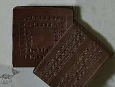 Coaster set ~ Leather
