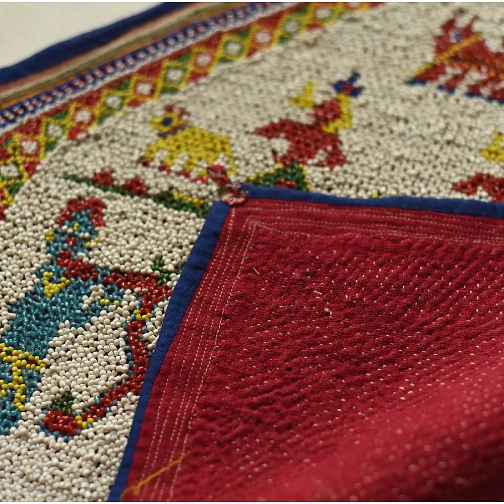Bead Work ~Antique Hanging - Ganesha Wall Hanging / Chakda