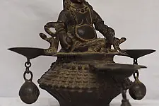 Antiquities from Khajuraho | Shree Kuber Diya Stand