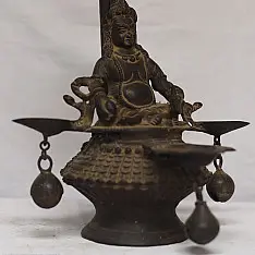 Antiquities from Khajuraho | Shree Kuber Diya Stand