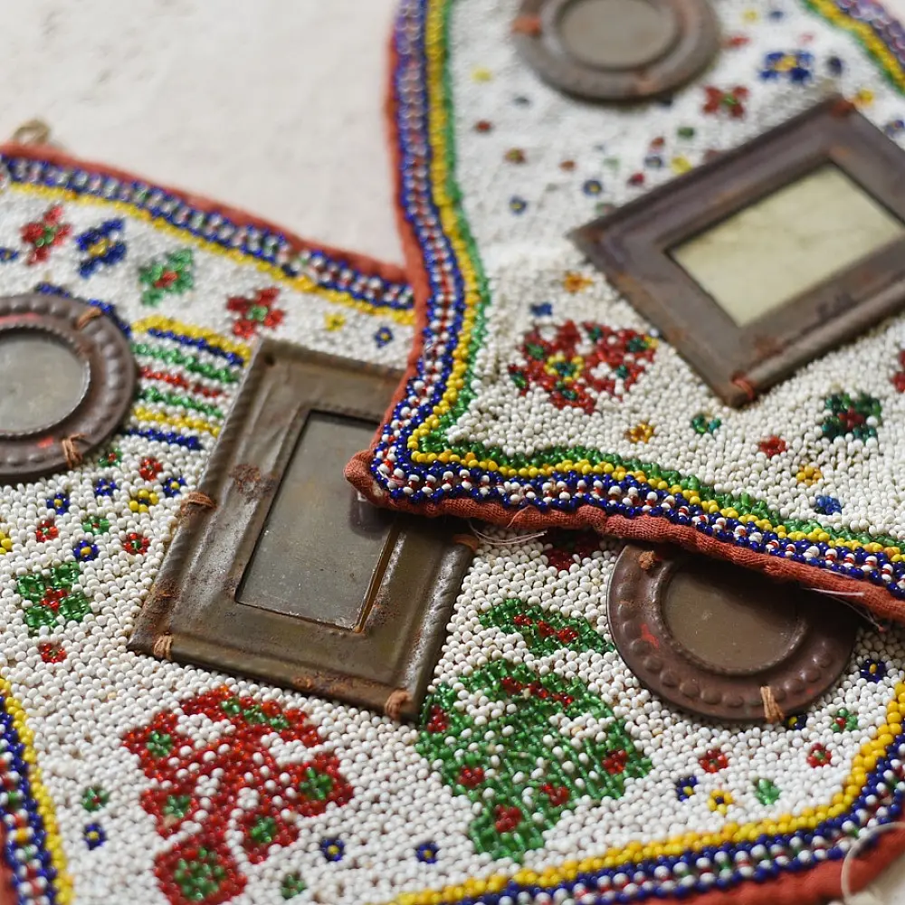 Old Saurashtra Bead Wall Hanging