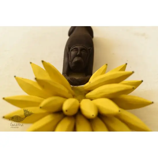 shop Handmade Wooden Wall Hanging ~ Monkey & Bananas