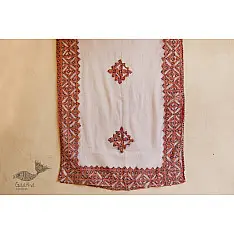 Sweet Smelling Frangipani ❀ Applique Dupatta ❀ 10