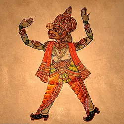 Leather Puppets | Vishnu Dashavatar - Varaha (The Boar)