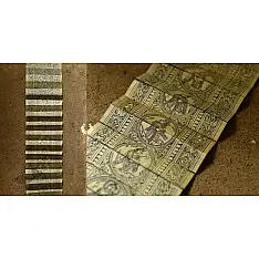Sira | Tala Pattachitra painting - 31" x 5.7" inch