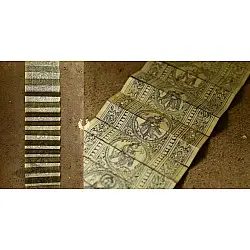 Sira | Tala Pattachitra painting - 31" x 5.7" inch