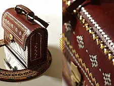 Be Nomadic ~ Kutchi Leather Sling Handbag