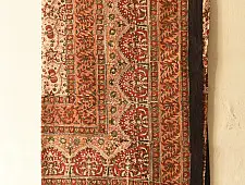 Bagru Bedsheet | Natural Color . Hand Block Printed - 90" x 108"
